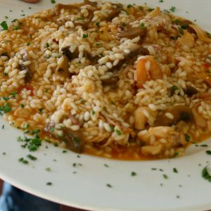 Risotto mare e monti | Ristorante Olimpo - Brescia