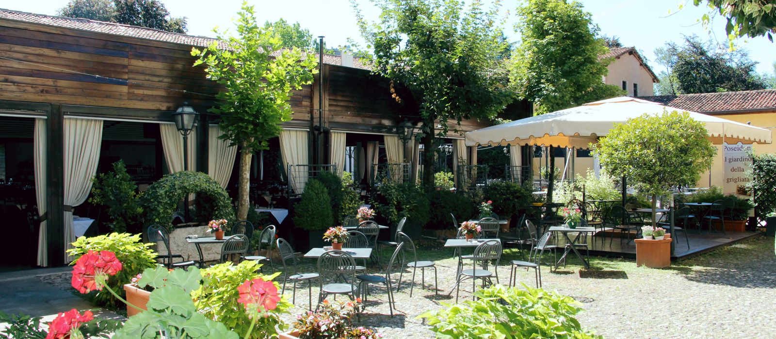 Giardino | Ristorante Olimpo - Brescia