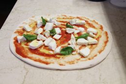 Pizza Bufalina del Ristorante Olimpo di Brescia